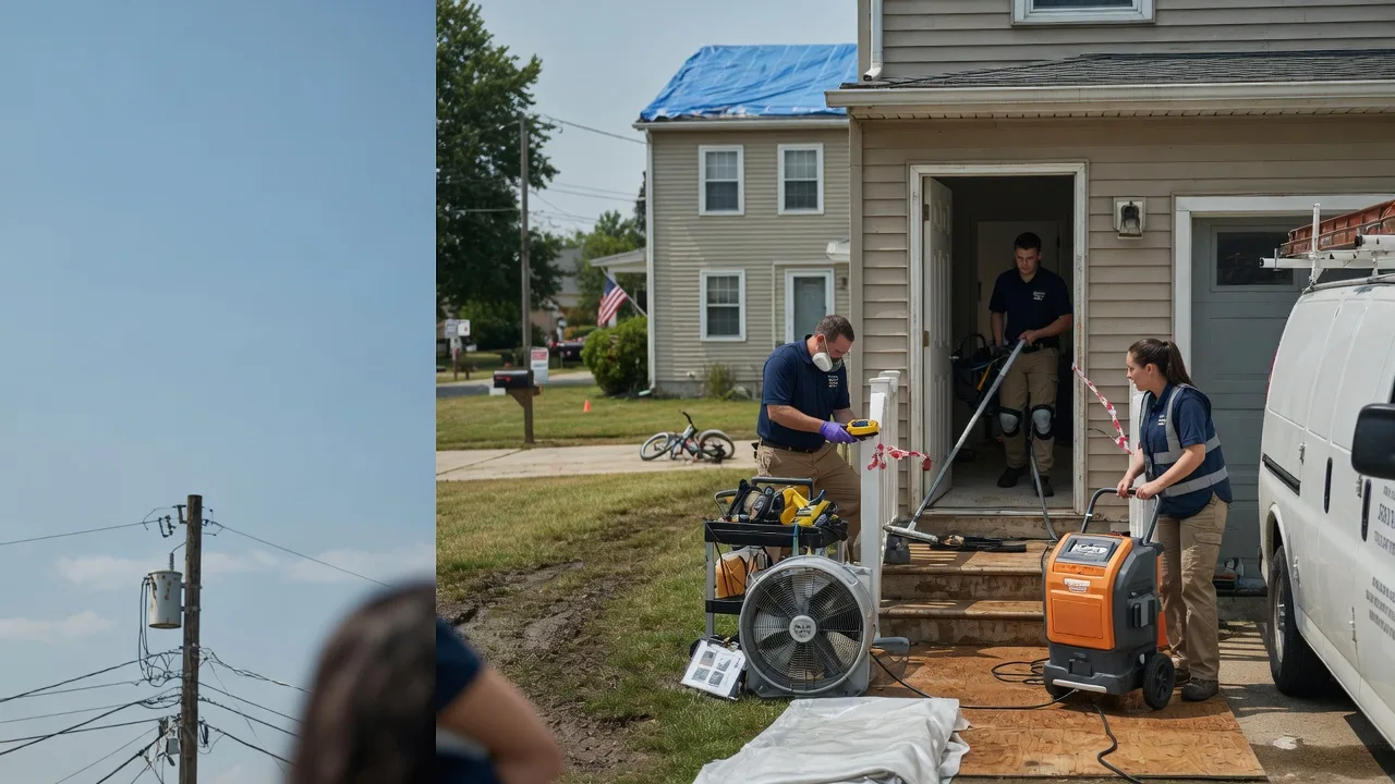 Water Damage Repair in Bluff City, KS near me